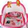 Multifunktionale Kinderbettwippe 2in1 Babymatte Sounds Vibrations Pink Bild 3