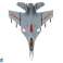 Friction-Powered Airplane Model Grey Black or Yellow image 5