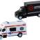 Camper Truck Ambulance IJssalon met wrijvingsaandrijving 1:87 A foto 1