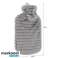 Rubberen Warm Water Fles met Hoes 2000ml Ruhhy 19806 foto 3