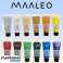 Acrylfarben 12 Stück 100ml Maaleo 20424 Bild 2