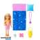 Barbie Camping Set Chelsea Puppe Schlafsack Bild 1