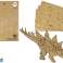 Puzzle spaziale 3D in legno Stegosauro Medley educativo 41 pezzi foto 1
