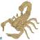 Drewniane Puzzle Przestrzenne 3D Skorpion Składanka Edukacyjna 35 Elementów zdjęcie 1