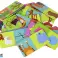 Jeu de logique Puzzle double face Domino Animals 10cm x 5cm 28 pcs. photo 1