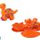 Magic Cracking Dinosaur Egg i Skall 4 Farger 6 cm bilde 1