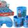 Ikonisches blaues Frühlingsweihnachtsthema Entspannung 6CM Bild 1
