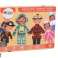 Magnetisches Puzzle-Set mit Zeichentrickfiguren Bild 3