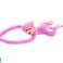Plysjape med lyd, rosa, 60 cm bilde 2