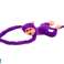 Purple Monkey Plush Mascot with Sound 60 cm image 2