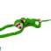 Monkey Plush with Child Mascot Green 70 cm image 2