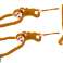 Plysj Mascot Monkey med Baby Lysebrun 70 cm bilde 1
