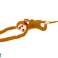 Plysj Mascot Monkey med Baby Lysebrun 70 cm bilde 2