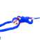 Affe Plüsch Maskottchen mit Kind Blau 90 cm Bild 3
