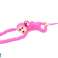 Apepeplysj med barnemaskot rosa 90 cm bilde 2