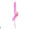 Apepeplysj med barnemaskot rosa 90 cm bilde 4