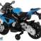 Motore a batteria BMW S1000RR blu foto 3