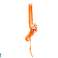 Pluche aap met babymascotte oranje 90 cm foto 4