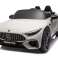 Mercedes AMG SL63 coche de batería blanco fotografía 5
