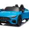 Mercedes AMG SL63 akülü araba mavi boyalı fotoğraf 1