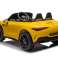 Mercedes AMG SL63 Yellow Painted Battery Car image 2