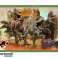 Puzzle 4in1 gefährliche Dinosaurier Jurassic World Bild 3