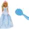 Anlily Doll Ice Queen Mėlyna suknelė Sniego baltumo šepetys nuotrauka 1
