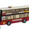 City Double Decker Bus Lights Sounds Red 1:16 image 3