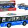 Autobus a batteria, luci, suoni, frizione, blu, 1:16 foto 1