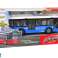 Autobus a batteria, luci, suoni, frizione, blu, 1:16 foto 4