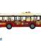 A batteria Bus Luci Suoni Rosso Urbano 1:16 foto 3