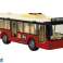 A batteria Bus Luci Suoni Rosso Urbano 1:16 foto 4