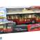 A batteria Bus Luci Suoni Rosso Urbano 1:16 foto 5