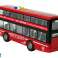 Battery operated double-decker bus lights sounds Frictional drive red 1:16 image 2