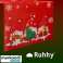 Caminho de Natal 180x40cm Ruhhy 22482 foto 3