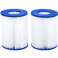 Filtro para bomba de filtrado Tipo II 2 uds. Bestway 58094 fotografía 3