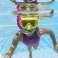 Bestway 24036 Yellow Pink Diving Mask with Snorkel image 3