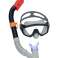 Set da immersione Maschera. Tubo. Pinne Nere Bestway 25020 foto 2