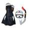 Set da immersione Maschera. Tubo. Pinne Nere Bestway 25020 foto 1
