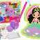 DIY Sticking Helmet Set Princess Avaimenperä Tasku kuva 1