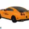 COCHE DEPORTIVO MANDO A DISTANCIA R/C 1:24 AMARILLO LLANTAS INTERCAMBIABLES fotografía 2