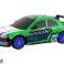 Auto Deportivo Teledirigido R/C 1:24 Verde Ruedas Intercambiables fotografía 1