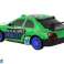 Auto Deportivo Teledirigido R/C 1:24 Verde Ruedas Intercambiables fotografía 2