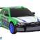 Auto Deportivo Teledirigido R/C 1:24 Verde Ruedas Intercambiables fotografía 4