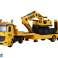 Raupenbagger Klappbarer Abschleppwagen Light Sound DIY Gelb Bild 3