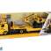Raupenbagger Klappbarer Abschleppwagen Light Sound DIY Gelb Bild 6