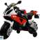 Baterijomis maitinamas dviratis BMW S1000RR raudonas nuotrauka 1