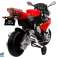Baterijomis maitinamas dviratis BMW S1000RR raudonas nuotrauka 2