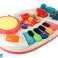 Educational Piano Keys Instruments Butterflies Educational Musical Panel image 2