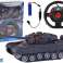 Tank R/C Fernbedienung Leuchte Sound Marineblau 1:18 27MHz Bild 1
